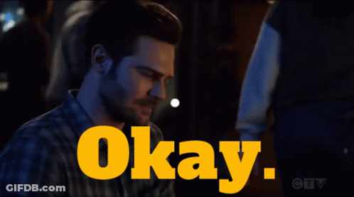 Man In Plaid Shirt Saying Okay GIF