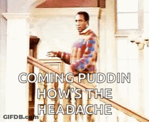 A Man In A Plaid Sweater Is Standing On A Railing . GIF