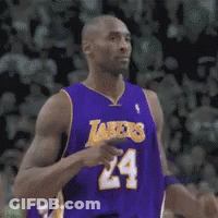 A Man In A Purple Jersey With The Number 24 On It GIF