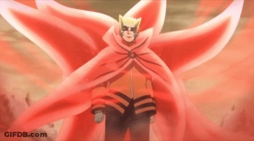A Man In A Red Cape Stands In Front Of A Large Red Flower GIF
