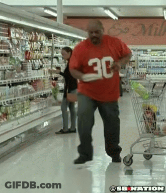 A Man In A Red Shirt That Has The Number 30 On It GIF