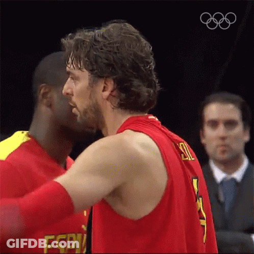 A Man In A Red Shirt With The Number 21 On It GIF