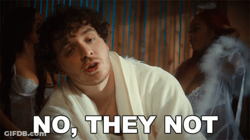 A Man In A Robe Says No They Not In Front Of Two Women GIF