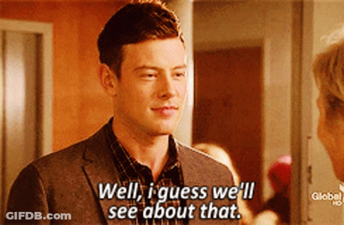 A Man In A Suit And Plaid Shirt Says Well I Guess We Ll See About That GIF