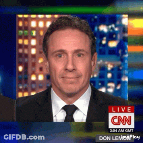 A Man In A Suit And Tie Is Appearing On Cnn GIF