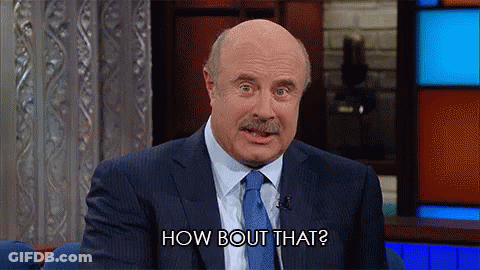 A Man In A Suit And Tie Is Asking How Bout That On A Show . GIF