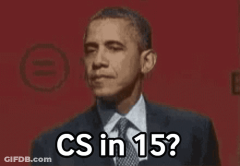 A Man In A Suit And Tie Is Asking If Cs In 15 GIF