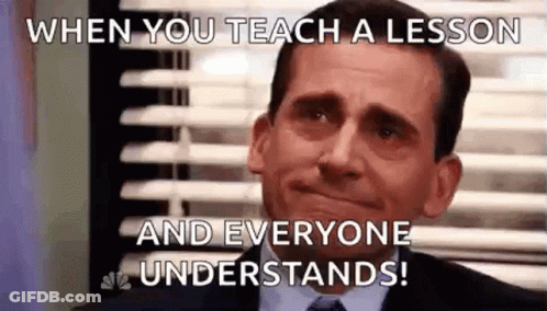A Man In A Suit And Tie Is Crying While Teaching A Lesson And Everyone Understands . GIF