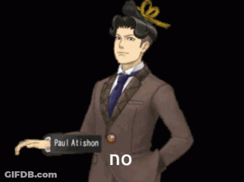 A Man In A Suit And Tie Is Holding A Sign That Says Paul Atishon GIF