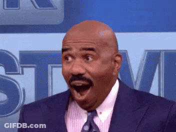 A Man In A Suit And Tie Is Making A Surprised Face With His Mouth Open GIF