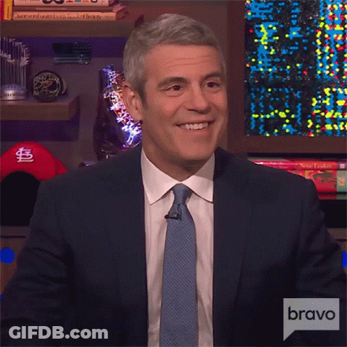 Man In Suit On Bravo Television GIF