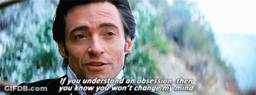 A Man In A Suit And Tie Is Saying If You Understand An Obsession Then You Know You Won 'T Change My Mind . GIF