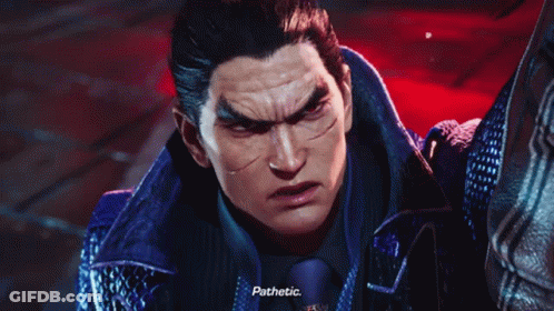 A Man In A Suit And Tie Is Saying Pathetic GIF