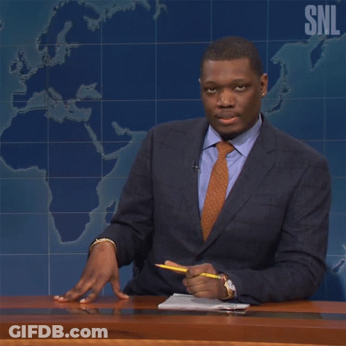 A Man In A Suit And Tie Is Saying " We 'Ll See What Happens " GIF