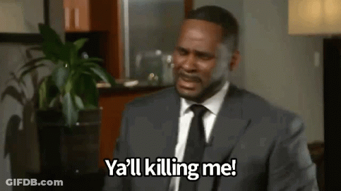 A Man In A Suit And Tie Is Saying `` Ya 'Ll Killing Me '' . GIF