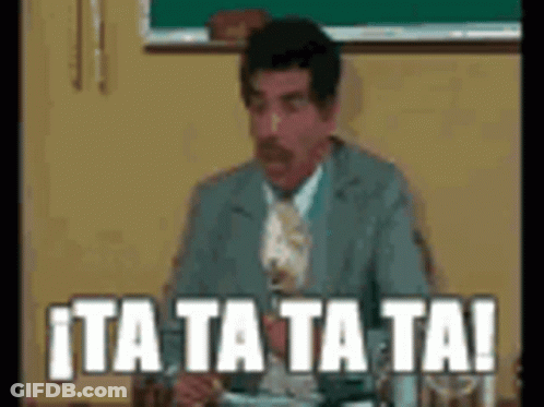 A Man In A Suit And Tie Is Sitting At A Table With A Plate Of Food And A Glass Of Water . GIF