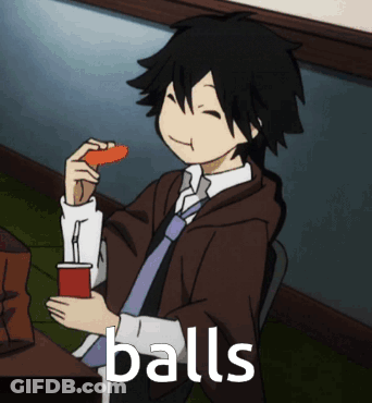 Man In Suit And Tie Sitting At Table With Balls GIF