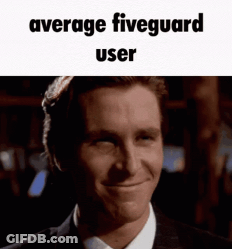 Man In Suit Smiling Average Fiveguard User GIF