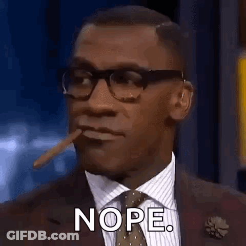 A Man In A Suit And Tie Is Smoking A Cigar In His Mouth . GIF