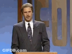 A Man In A Suit And Tie Is Standing Behind A Podium GIF