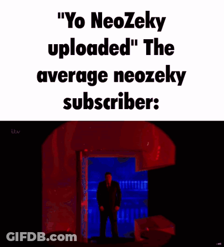 Man In Suit Standing In Doorway Yo Neozeky Uploaded GIF