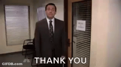 Man In Suit Saying Thank You GIF