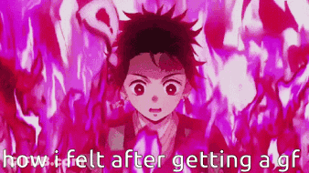 A Man In A Suit And Tie Is Standing In Front Of A Purple Background . GIF