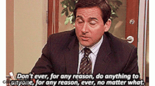 Man In Suit And Tie Talking About Doing Anything For Any Reason GIF