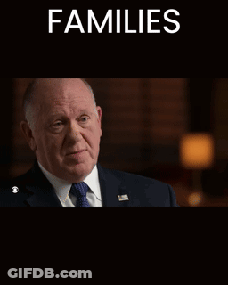 A Man In A Suit And Tie Is Talking About Families Can Be Deported Together GIF