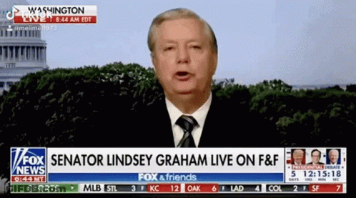 A Man In A Suit And Tie Is Talking On A Fox News Channel GIF