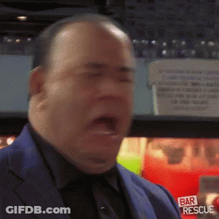 Man In Suit With Bar Rescue Patch GIF