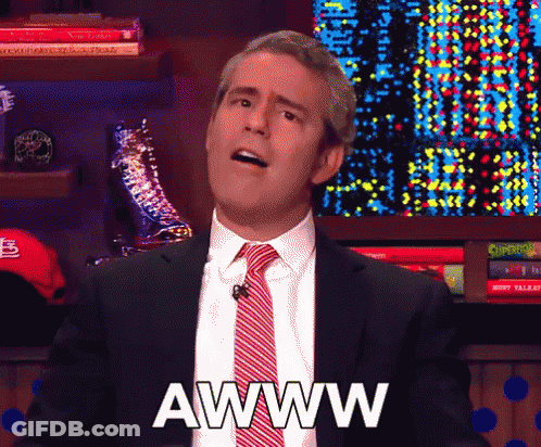Man In Suit Saying Awww GIF