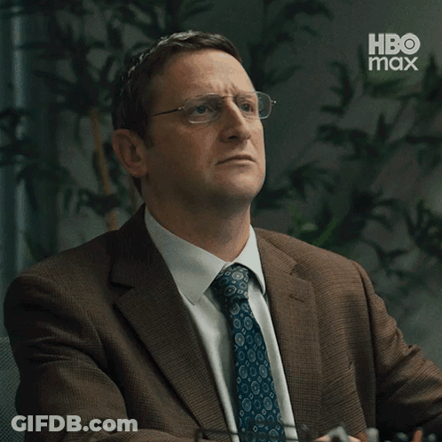 A Man In A Suit And Tie Says I Don T Know GIF