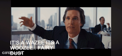 A Man In A Suit And Tie Says It 'S A Wazee It 'S A Woozee GIF