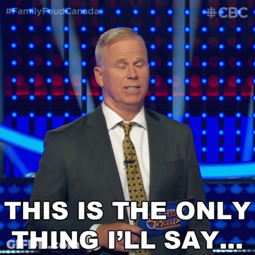 A Man In A Suit And Tie Says This Is The Only Thing I 'Ll Say ... GIF