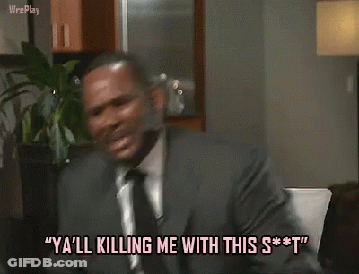 A Man In A Suit And Tie Says " Ya 'Ll Killing Me With This S***t " GIF