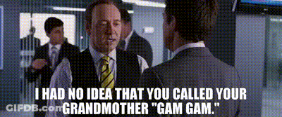 A Man In A Suit And Tie Talking To Another Man In A Suit And Tie . GIF
