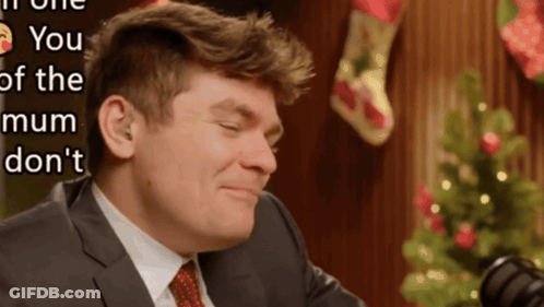 A Man In A Suit And Tie With The Words You Of The Mum Don T GIF