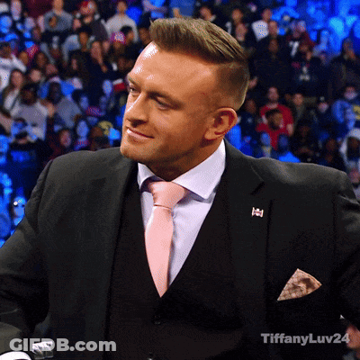 A Man In A Suit And Tie With Tiffanyluv24 Written On The Bottom Right GIF