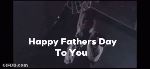 A Man In A Suit Is Pointing At The Camera With The Words Happy Fathers Day To You GIF