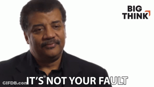 Suit Man Says Its Not Your Fault GIF