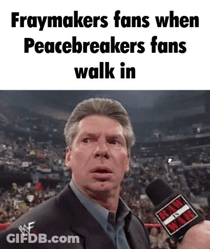 Man In Suit Talking Into Microphone GIF