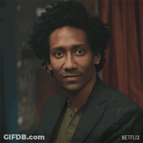 A Man In A Suit Says I Erased It In A Netflix Advertisement GIF