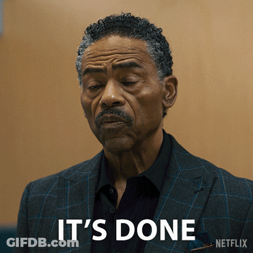 A Man In A Suit Says It 'S Done In A Netflix Ad GIF