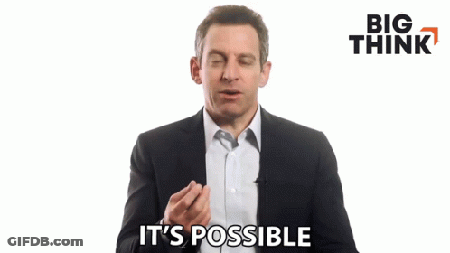 Man In Suit Says Its Possible GIF