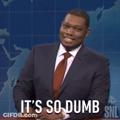 A Man In A Suit Says It 'S So Dumb Snl GIF