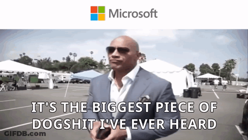 A Man In A Suit Says It 'S The Biggest Piece Of Dogshit He 'S Ever Heard GIF