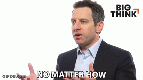 Man In Suit Saying No Matter How GIF