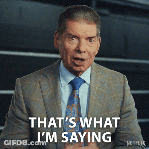 A Man In A Suit Says That 'S What I 'M Saying GIF