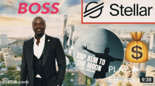 A Man In A Suit Stands In Front Of A Sign That Says " Boss " GIF